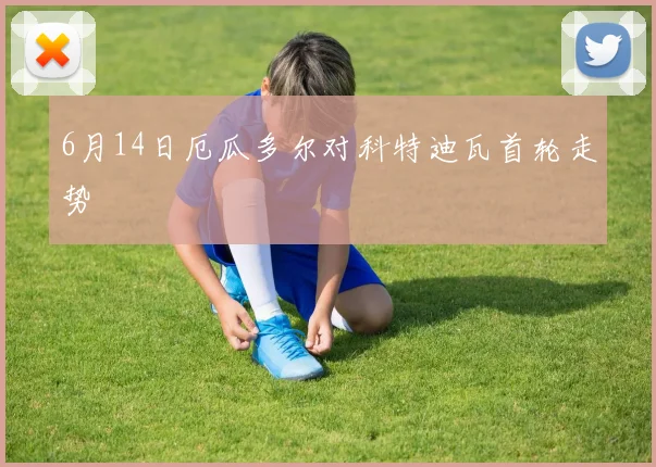 6月14日厄瓜多尔对科特迪瓦首轮走势